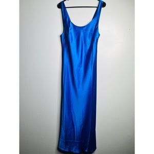 ASOS Blue Satin Dress